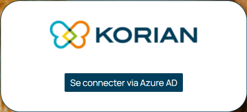 Bouton de connexion de Korall